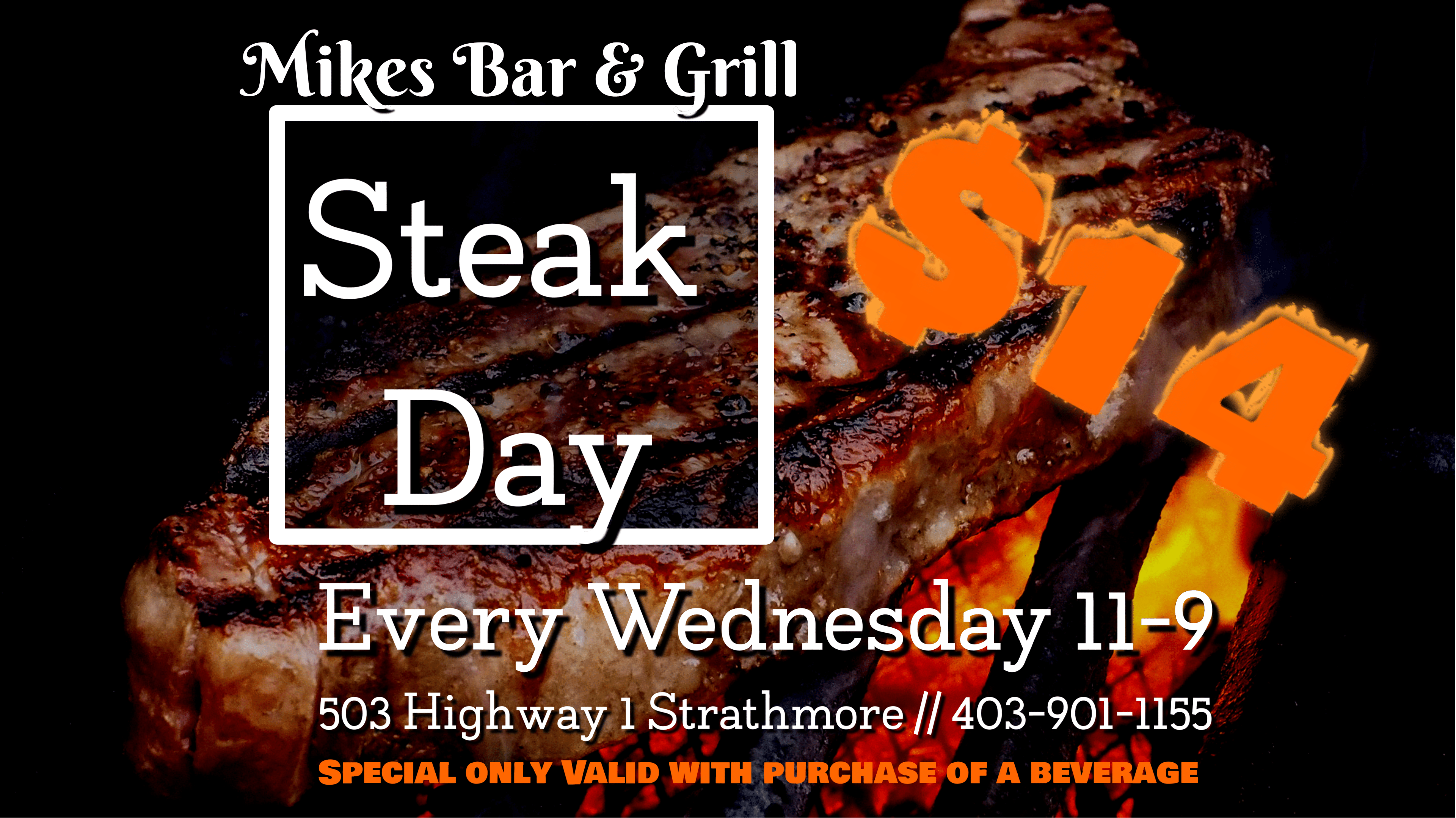 Mike's Bar & Grill Saturday Special